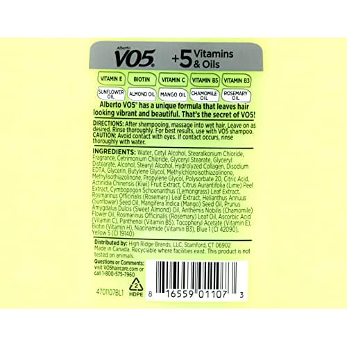 Alberto V05 Kiwi Conditioner, 15 Oz
