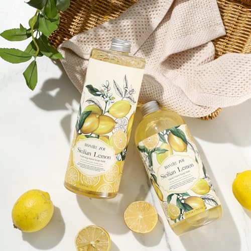 ROMIIE ZOI Foaming Hand Soap Refill, Lemon, Gentle & Moisturizing Formula, 1 L/ 33.8 FL OZ