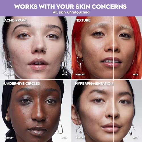 Urban Decay Face Bond Waterproof Foundation, Medium Coverage, Natural Matte Finish, 3% Niacinamide Serum, Self-Setting + Transfer-Resistant, Sweat-Proof, Blurs Skin - 1 fl oz