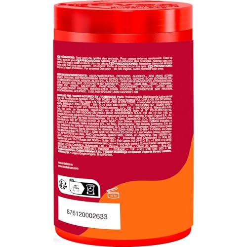 Novex Brazilian Keratin Deep Conditioning Mask, 35.3 oz - Reconstructive Keratin, Frizz control & Damage Repair