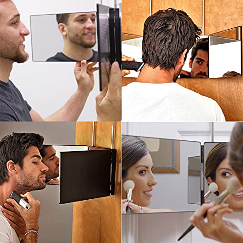 HIEEY Lighted Makeup Mirror, Hollywood Vanity Mirror, and 5X Magnification Mirror