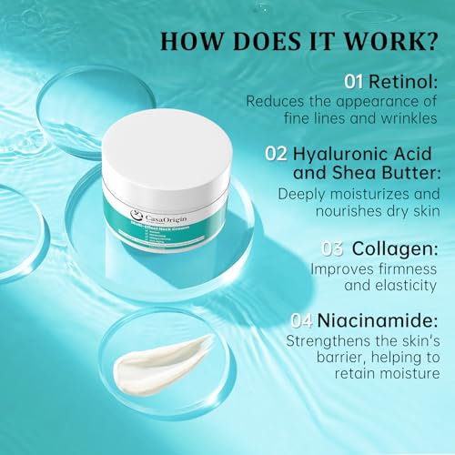 Neck and D?collet? Cream for Wrinkles, Skin Tightening, and Lifting, 1.66 Fl Oz Neck Firming Cream, Anti Aging Neck Cream