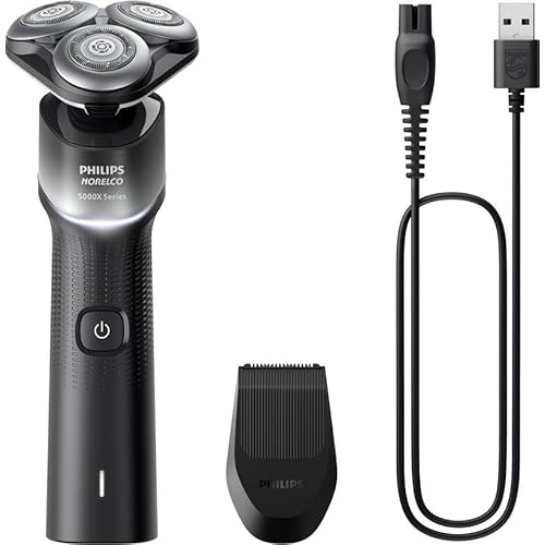 Philips Norelco X5004 Rechargeable Wet & Dry Shaver with Precision Trimmer