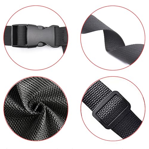 HOINCO Massage Porta Shelf Hammock,Massage Table Accessories Extra Large Under Desk Storage Mesh Pocket for Pillows, Sheets¡¢Bolsters and Accessories,Creates More Space Under Your Table(Black)