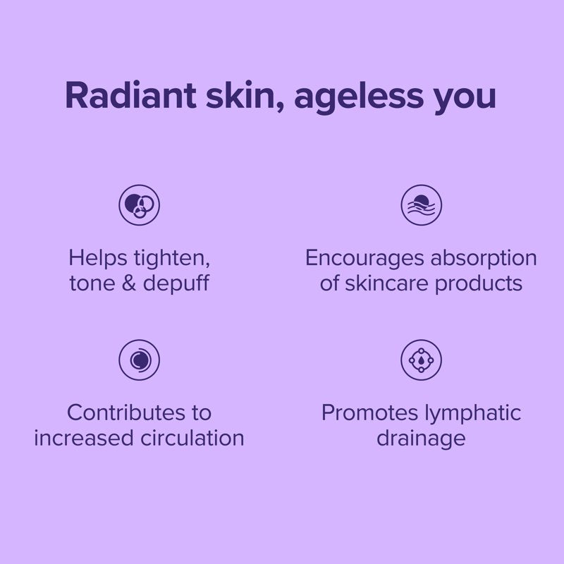 Facial Roller for Skin Rejuvenation and Lymphatic Drainage - Jade & Rose Quartz Options