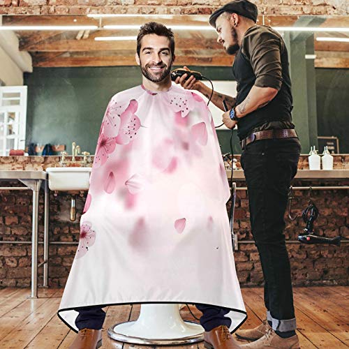 visesunny Professional Barber Cape Polyester Hair Cutting Salon Cape Apron Anti-Static Beard Bib Grooming Apron