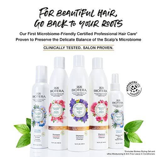 Biotera Anti Frizz Smoothing Shampoo | Smooths & Controls Frizzy, Unruly Hair | Microbiome Friendly | Vegan & Animal Test Free | Paraben Free | Color-Safe