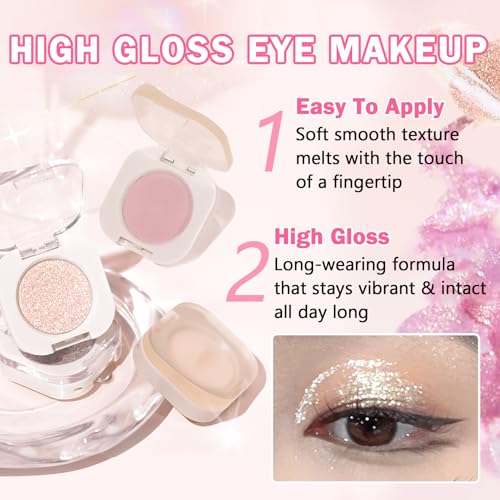 Single Nude Eyeshadow, Matte Brown, Ultra Fine Smooth Powder, Long Lasting High Pigment, Daily Korean Eyes Makeup (Milk Tea)