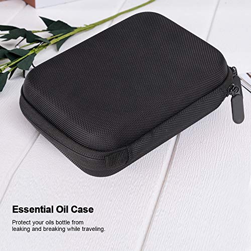 OUKENS Essential Oil Storage, 30 Bottles Essential Oil Holder Traveling Carrying Case Storage Box, Essential Oil Case for 1-3ml Bottles Travel Storage Organizer Bag
