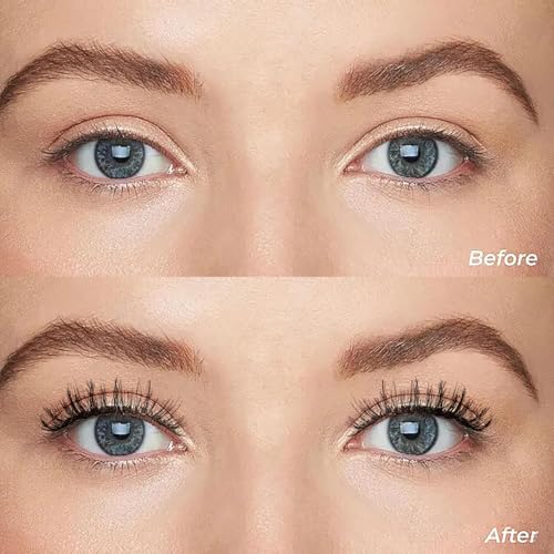 KSYOO Lashes Wispy Natural False Eyelashes Cat Eye Lash Strips Soft Fake Eyelash D Curl Strip Lashes Lightweight Wispy Eyelashes Thin Clear Band Comfortable with Natural Looking
