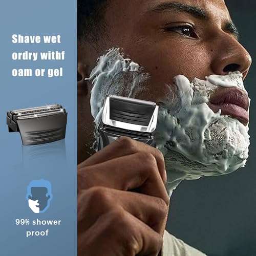 Shaver Replacment Heads,Shaver Replacment Foil Compatible with Remington TITANIUM-X Flex & Pivot Foil and Cutter F5800 & F7800 (1 Packs)