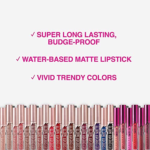 Ruby Kisses Forever Matte Liquid Lipstick 5 Pack - RFML08&13&14&21&22