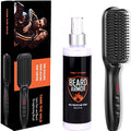 Tame's Beard Straightener for Men and Tame's Beard Armor Heat Protection Spray - Bundle and Save