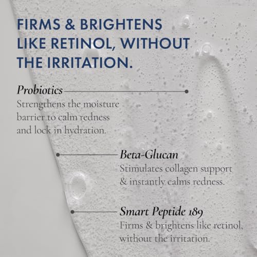 Glowbiotics Probiotic Revitalizing Cleanser - Anti-Aging Face Wash with Peptides - 5 oz - Hydrating Gel for Hormonal, Dry & Mature Skin