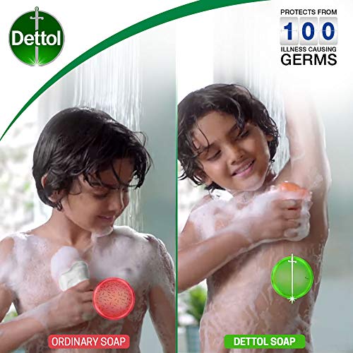 Dettol Bathing Soap Original, 125gm, Pack of 4