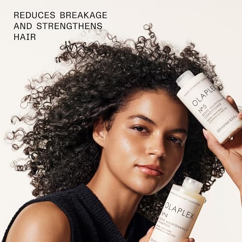 Olaplex N¨¬.4 Bond Maintenance¢â Hair Strengthening Shampoo: Repairs Damage & Defend Against Future Breakage | Replenishes Hydration | For Coily, Curly, Straight, and Wavy
