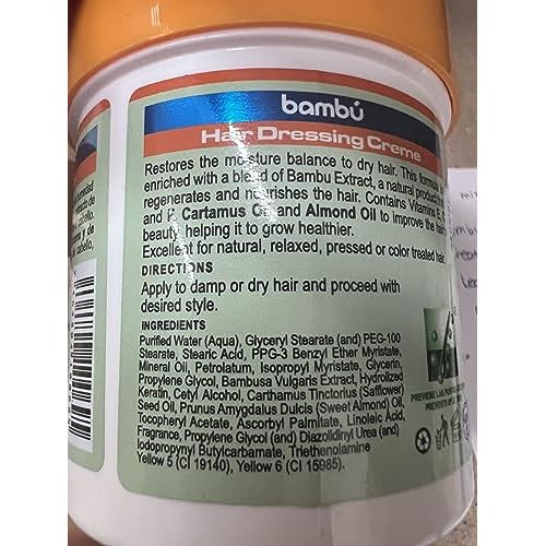 Silicon Mix Bambu Hair Dressing Cream 6oz Pack of 2