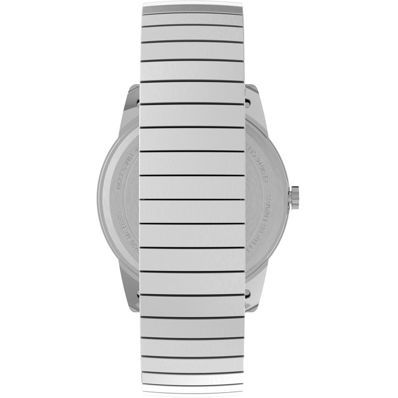 Men's 38mm Easy Reader Bold Watch with White Dial and Two-Tone Band