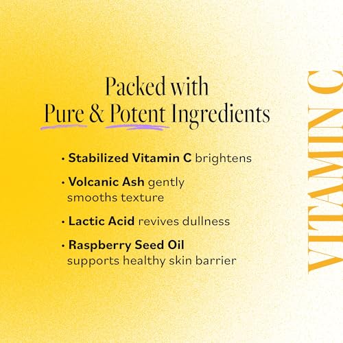 DERMA E Face Exfoliator, Vitamin C Whipped Radiance Polish, 4 Oz, Stabilized Vitamin C & Dual-Action Exfoliation to Help Brighten, Exfoliate & Protect Skin Barrier, Gentle Skin Care