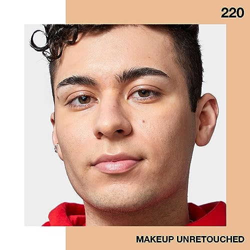 Maybelline Fit Me Matte + Poreless Liquid Oil-Free Foundation Makeup, Natural Beige, 1 Count (Packaging May Vary)