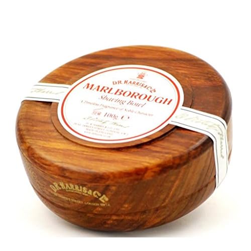 D.R. Harris & Co. Ltd., Marlborough Shave Soap - Mahogany Bowl, 100 Gram