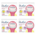 Schick Intuition Lemon Renewing Moisture Women Razor Refill Cartridges, New Version 2022 (Lemon 12 Count (4Pack))