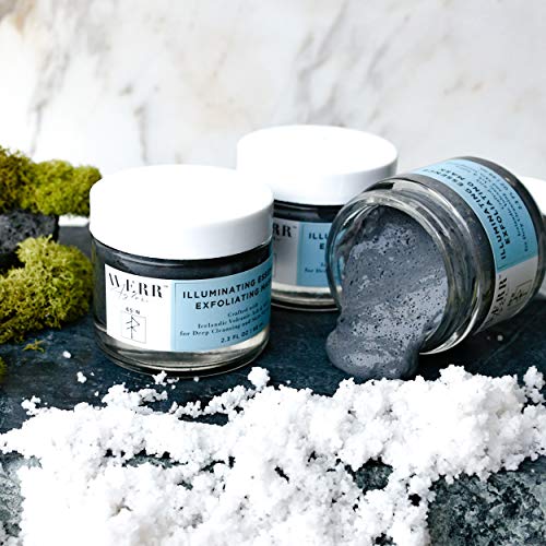 Averr Aglow Illuminating Essence Exfoliating Mask, Peel Dead Skin, Acne, Dark Pores Minimizer, Natural Solution Facial Mask Skin Care, Hydrating Face Treatment