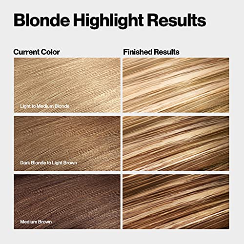 Revlon Color Effects Highlighting Kit, Permanent Hair Dye, For Balayage, Frosting, & Ombre Styling, Ammonia & Paraben Free, 20 Blonde, 8 Oz (Pack of 1)