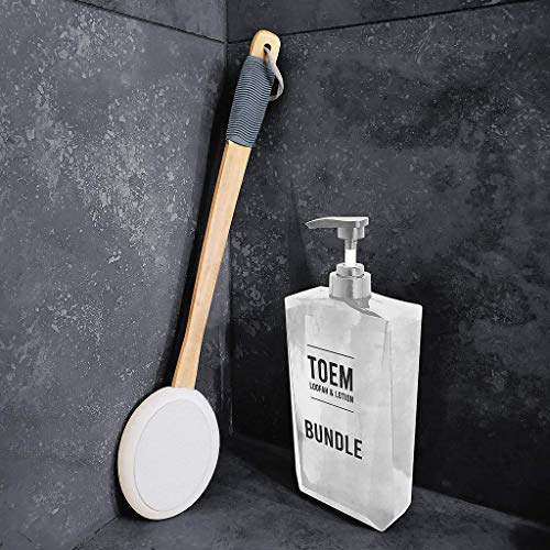 Charcoal Loofah & 1 Pad Lotion Applicator Bundle