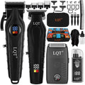 Hair Clippers for Men Cordless Clippers Set Professional Electric Beard and Mustache Trimmer for Men Foil Shaver Nose and Ear Hair Trimmer with Comb, Wrap, Bag, Men's Valentine¡¯s Day Gifts