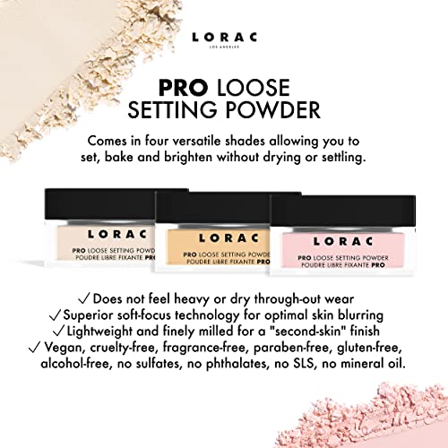 LORAC PRO Loose Flawless Setting Finishing Powder