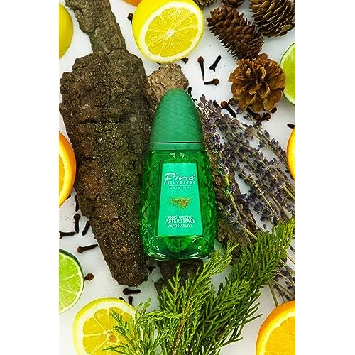 Pino Silvestre Moisturizing After Shave - Original Treatment For Post Shaving - Organic, Cooling Moisturizer Serum For The Face - Tree Scented Travel Sized Bottle - 4.2 Oz Spray