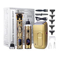 Bestauty 3 in 1 Beard Trimmer Kit, Electric Shavers for Men, Cordless Nose Hair Trimmer Foil Shavers Hair Clippers, Men's Grooming Kit Gifts for Men