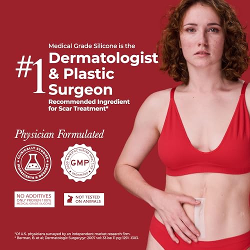 HealFast Scar Suite Bundle ? Physician-Formulated Silicone Scar Gel + Medical-Grade Scar Sheets + Scar Tape ? Advanced Scar Treatment for Surgery, Burns, and Injuries ? Professional-Grade Results