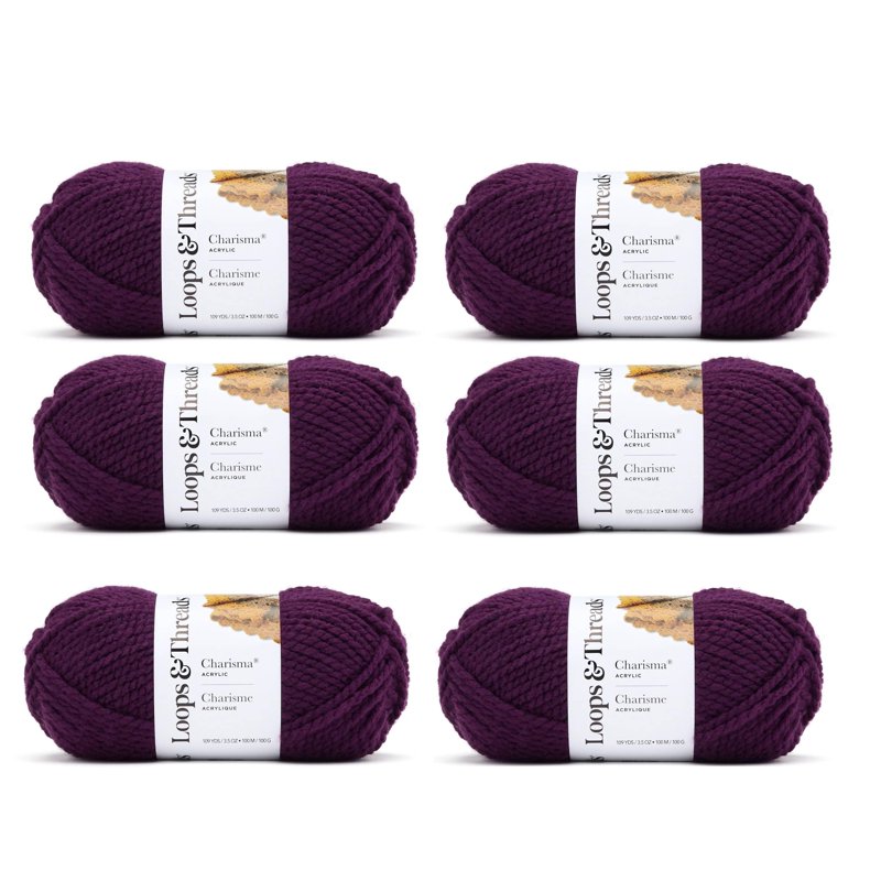 Bulk Multicolor Yarn Pack for Knitting Crochet and Crafts - Soft & Bulky Weight