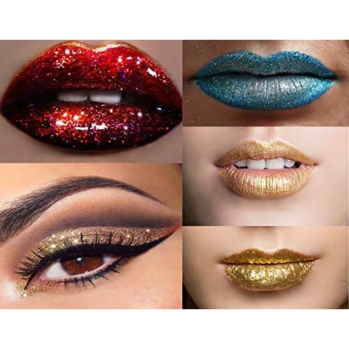 Black Bamboo Beauty - Moon Dust Gold Face and Body Glitter - Use as Eyeliner, Lipstick Topper, Face or Body Highlighter