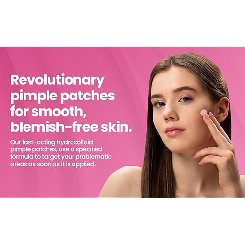 Hydrocolloid Healing Acne Care - Pimple Patches Acne Spot Treatment for Face and Skin - Korean skin care - Invisible & Concealable Zit Treatment Stickers