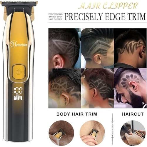 Electric Shaver Razor for Men, MAX-T Quick Rechargeable Wet Dry Rotary Shaver with Pop Up Trimmer and LED Display, IPX7 100% Waterproof (8101 with USB Cable)