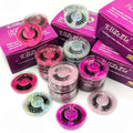 Eyelashes Natural Looking Fluffy False Eyelashes Mink 15mm Bulk Wispy Lashes 20 Pairs (H2£©