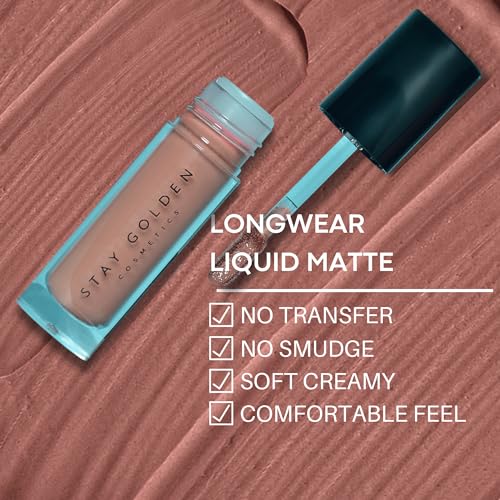 SG STAY GOLDEN COSMETICS Portland Liquid Lipstick