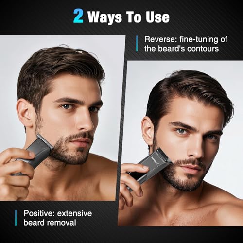 Body Hair Trimmer for Men,kensen Electric Groin & Pubic Hair Trimmer, Christmas Gift Rechargeable Ball Shaver Groomer, Mens Body Groomer Kit for Privates, Waterproof, Cordless for Wet/Dry Use