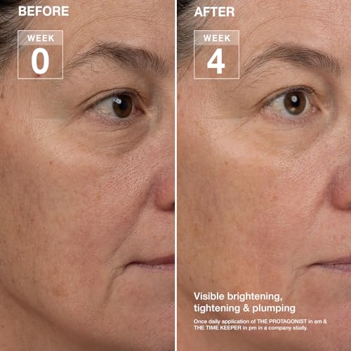 Protagonist 5-in-1 Tightening Radiance Serum, Niacinamide, Caffeine, Hyaluronic Acid, Exfoliating & Plumping Moisturizer for Face & Eyes