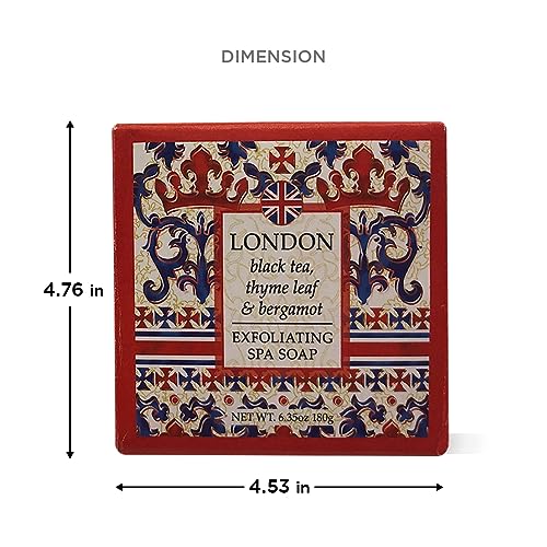 Greenwich Bay Trading Company Destination Collection: London (6.35oz Soap Square)