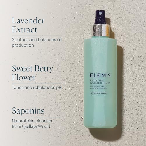 ELEMIS Balancing Toner | Alcohol-Free Purifying Facial Treatment Gently Softens, Soothes, and Refreshes for a Hydrated Complexion |6.7 Fl Oz (Pack of 1)