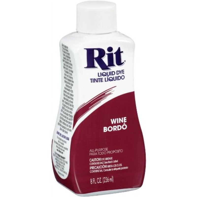 All-Purpose Liquid Dye Wine for Fabric & Craft Projects - 8 Fl Oz