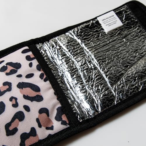 The Beachwaver Co. Storage Pouch - Pink Catwalk | Hot Tool Storage Bag - Fits all Beachwaver Curling Irons & Flat Irons! | Travel Friendly, Heat-Resistant Lining