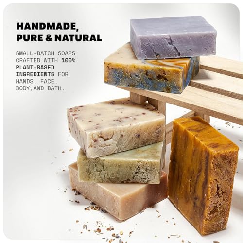 ? All-Natural Soap bar for Men & Women ? Cold Process, Handmade in the USA - Original 6-Pack