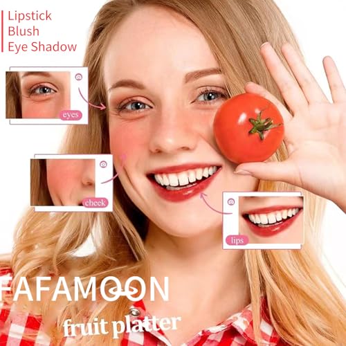 Dulele 4PCS Lip Tint Stain Set, Mini Moisturizing Water Lipstick, Vivid Color Korean Lip Gloss, Long-Lasting Non-Stick Cup Multi-Use Lip and Cheek Tint