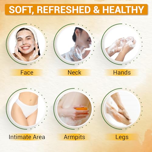 2 Pcs Vietnamese Persimmon Soap Bar with Turmeric, Natural Controls Body Odor, Deodorant Body Soap for Old People Smell Soap for Old People Smell, Soap For Face & Body with Orange Essential Oil