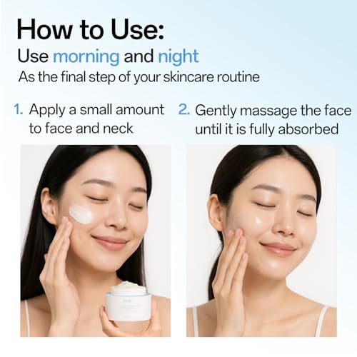 WNP Hyaluronic Acid Moisturizing & Firming Cream -4D Hyaluronic Acid, Aloe Vera,Peptides,Collagen,Ceramides Anti-Aging Face Moisturizer Vegan SkinCare for Fine Lines,Wrinkles Dry Sensitive Skin